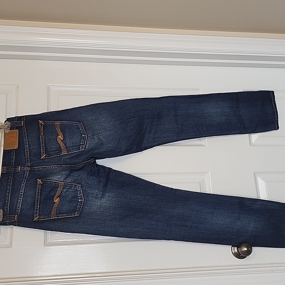Nudie Jeans Co Mens Steady Eddie II Vacation Blues Jeans Size 29 32 - Picture 6 of 12